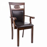 стул деревянный кресло luiza dirty oak / dark brown в Самаре