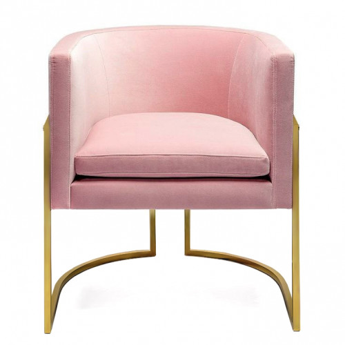 кресло julius chair розовое в Самаре