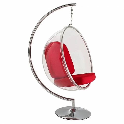 кресло bubble chair with stand красное в Самаре