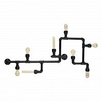 потолочная люстра ideal lux plumber pl8 nero в Самаре