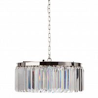 люстра rhys clear glass хром, прозрачная, чёрная в Самаре