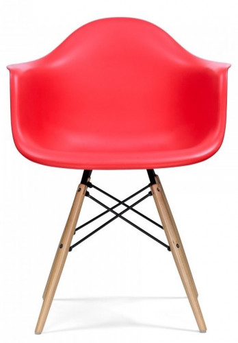 стул klassic premium daw красный (eames style) в Самаре