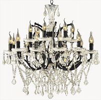 люстра avensis антик чёрная, прозрачная в Самаре