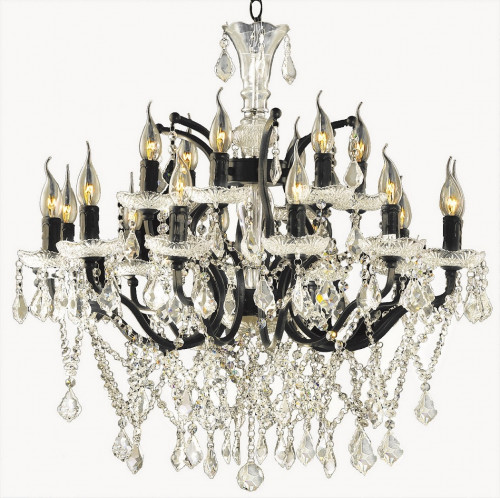 люстра avensis антик чёрная, прозрачная в Самаре